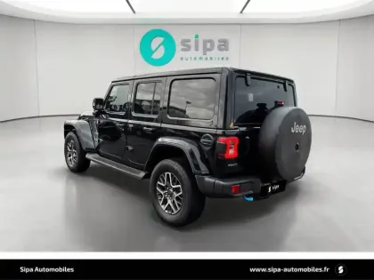 Photo 7 Jeep Wrangler  Unlimited 4xe 2.0 l T 380 ch PHEV 4x4 BVA8