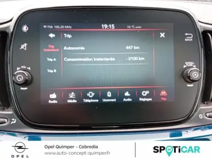 Photo 10 Fiat 500  1.0 70ch BSG PACK CONFORT S&S