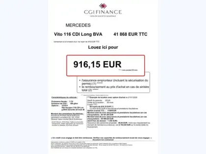 Photo 5 Mercedes Vito 116 CDI Long L2H1 163ch BVA