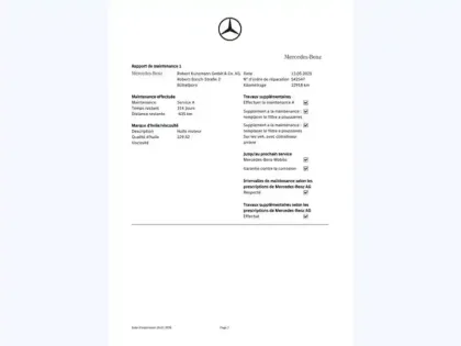 Photo 26 Mercedes CLA sse V 300 d Extra-Long Avan