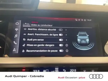 Photo 12 Audi A3  Sportback 35 TFSI 150ch Mild Hybrid S line S tronic 7