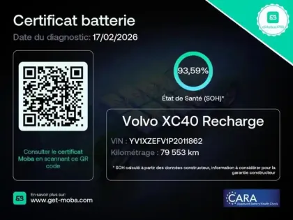 Photo 9 Volvo Xc40  Recharge 231ch Start EDT