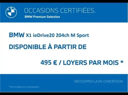 Photo 15 BMW X1  ieDrive20 204ch M Sport