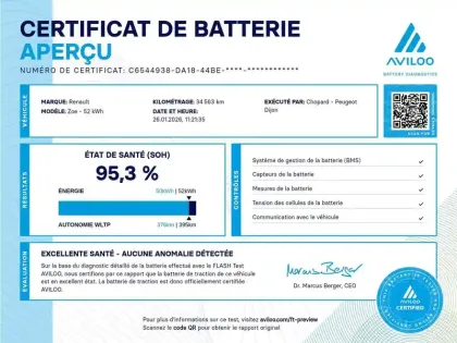 Photo 32 Renault Zoé Zoe R110 Achat Intégral - 22