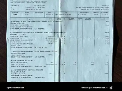 Photo 37 Peugeot 308  PureTech 130ch S&S BVM6