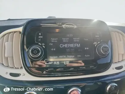 Photo 10 Fiat 500  1.2 69 ch S/S Pop