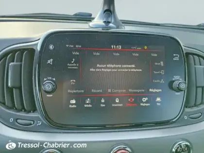 Photo 10 Fiat 500  1.2 69 ch S/S S