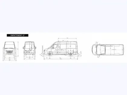 Photo 27 Mercedes Sprinter 317 CDI 37 GSR2 L2H2 12m3 170c