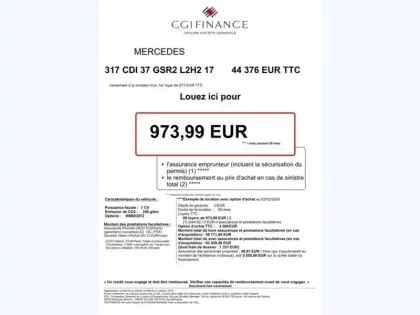 Photo 13 Mercedes Sprinter 317 CDI 37 GSR2 L2H2 12m3 170c