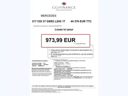 Photo 46 Mercedes Sprinter 317 CDI 37 GSR2 L2H2 12m3 170c