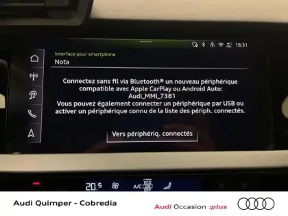 Photo 25 Audi A3  Sportback 30 TFSI 116ch Hybride S line S tronic 7