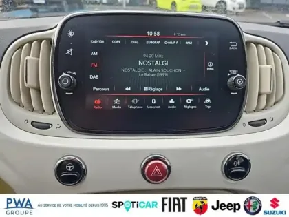 Photo 14 Fiat 500  1.0 70ch BSG S&S Pack Confort & Style