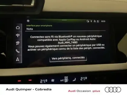 Photo 12 Audi A3  Sportback 35 TDI 150ch S line S tronic 7