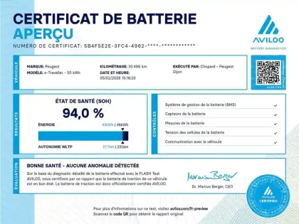 Photo 34 Peugeot Expert e- COMBI Standard Electrique 50 kWh 136ch