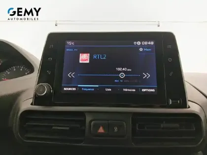 Photo 13 Peugeot Partner  FOURGON M 650 KG BLUEHDI 100 S&S BVM6