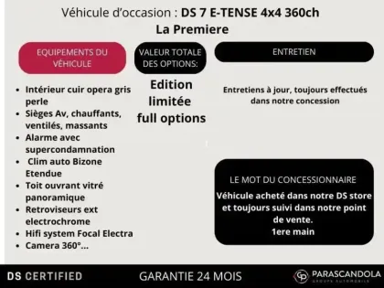 Photo 17 DS DS 7 Gén. I Ph1 La Premiere 5