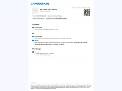 Photo 28 Mercedes Sprinter 317 CDI Fourgon 37S L2H2 12M3 