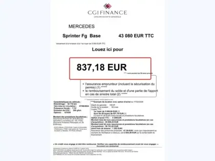 Photo 12 Mercedes Sprinter 315 CDI Fourgon 43S 14M3 L3H2 