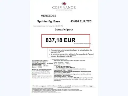 Photo 25 Mercedes Sprinter 315 CDI Fourgon 43S 14M3 L3H2 