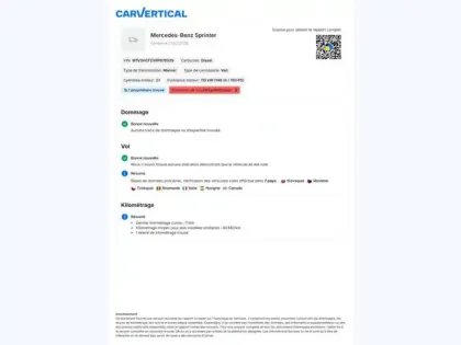 Photo 27 Mercedes Sprinter 315 CDI Fourgon 43S 14M3 L3H2 