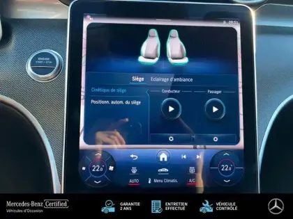 Photo 17 Mercedes Classe C 300 e Hybrid EQ Berline Busine