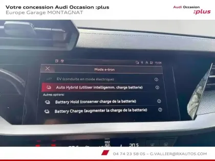 Photo 19 Audi A3  Sportback 40 TFSIe 204 S tronic 6