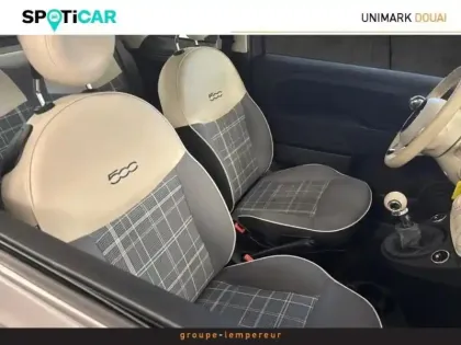 Photo 13 Fiat 500  1.2 8v 69ch Eco Pack Lounge Euro6d