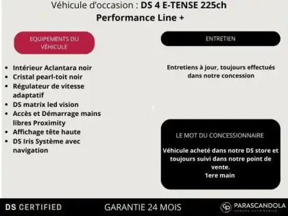 Photo 15 DS DS 4 Gén. II Ph1 NG Performance Line + 5