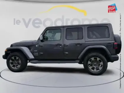 Photo 8 Jeep Wrangler  Unlimited 2.2 MultiJet 200ch Overland Command-Trac BVA8 188g