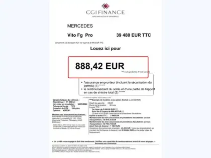 Photo 12 Mercedes Vito 116 CDI Fourgon Long L2 163CH 