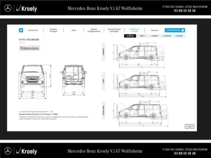 Photo 11 Mercedes Vito 116 CDI Fourgon Long L2 163CH 