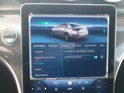 Photo 18 Mercedes Classe C  200 d Berline AMG Lin