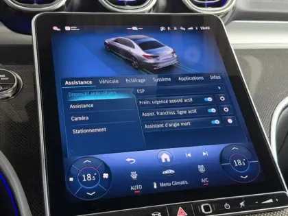 Photo 16 Mercedes Classe C  220 d Berline AMG Lin