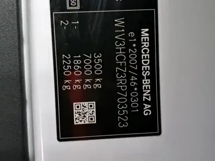 Photo 6 Mercedes Sprinter 315 CDI PRTA 7T 43 L3H2 14m3 1