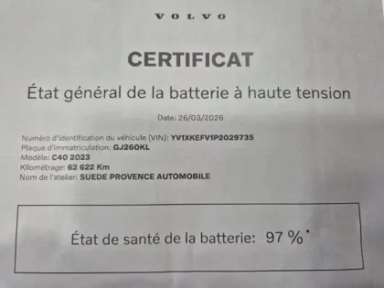 Photo 11 Volvo C40 Gén. I Ph1 Plus 5