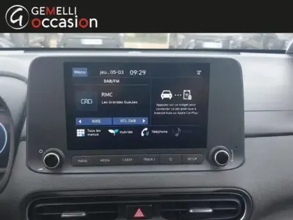 Photo 8 Hyundai Kona  1.6 GDi 141ch Hybrid Intuitive DCT-6