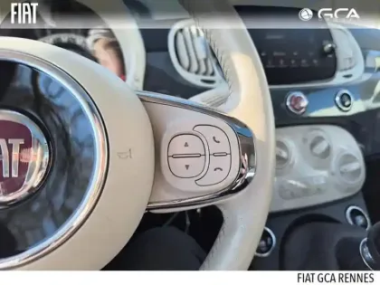 Photo 9 Fiat 500  1.2 8v 69ch Eco Pack by Harcourt Euro6d