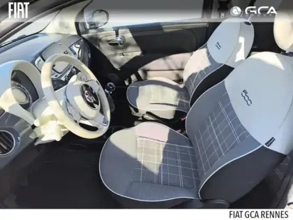 Photo 12 Fiat 500  1.2 8v 69ch Eco Pack by Harcourt Euro6d