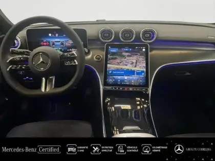 Photo 5 Mercedes Classe C  Break 300 d e Hybrid EQ 197+129ch AMG Line +