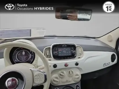 Photo 7 Fiat 500  1.2 8v 69ch Lounge Dualogic