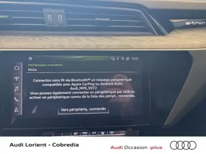 Photo 14 Audi E-tron  Sportback 55 408ch Avus Extended e-quattro