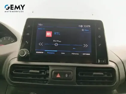 Photo 13 Peugeot Partner  FOURGON M 650 KG BLUEHDI 100 S&S BVM6