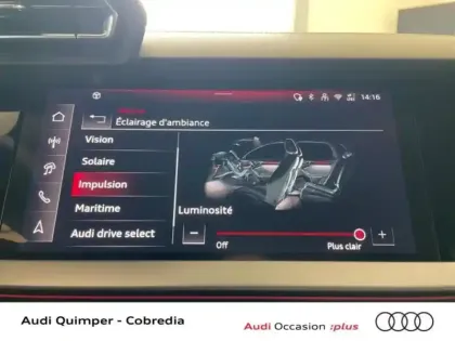 Photo 14 Audi A3  Sportback 35 TFSI 150ch Hybride S line S tronic 7