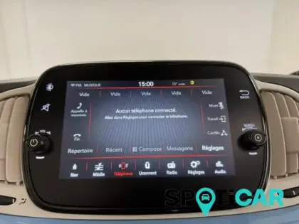 Photo 13 Fiat 500 C 1.2 8v 69ch Eco Pack Spiaggina 58 Euro6d