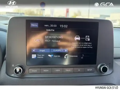 Photo 13 Hyundai Kona  1.6 GDi 141ch Hybrid Intuitive DCT-6