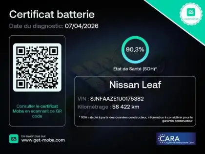 Photo 15 Nissan Leaf  217ch e+ 62kWh N-Connecta 22