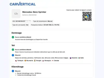 Photo 11 Mercedes Sprinter 317 CDI Fourgon 43 L3H2 14m3 1