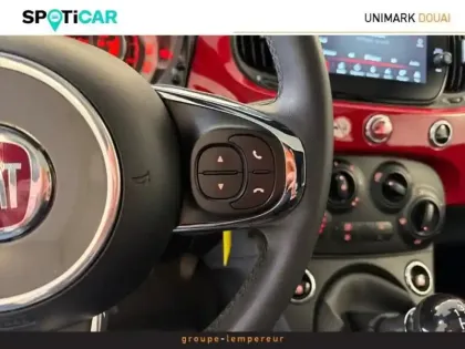 Photo 10 Fiat 500  1.0 70ch BSG S&S (RED)