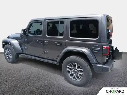 Photo 6 Jeep Wrangler  Unlimited 4xe 2.0 T 380 ch PHEV 4x4 BVA8