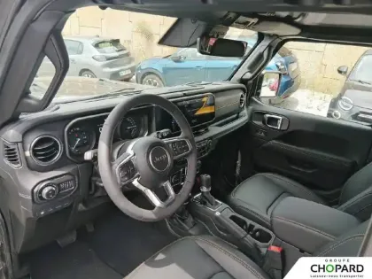 Photo 9 Jeep Wrangler  Unlimited 4xe 2.0 T 380 ch PHEV 4x4 BVA8